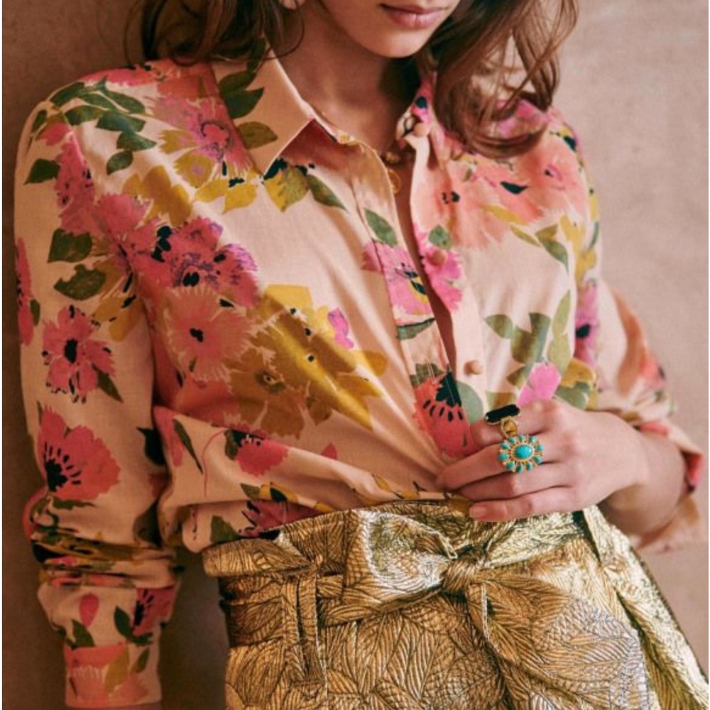 Sezane shirt Ann in size 44